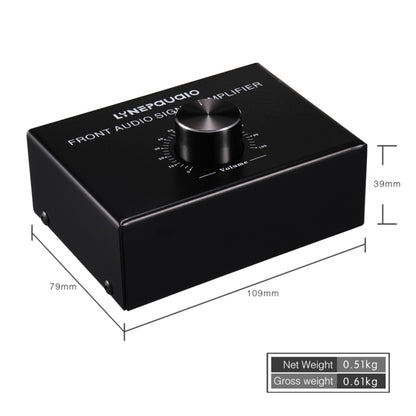 B015 Front Stereo Signal Amplifier Booster Headphones Speaker Amplifier Headset Dual-Audio Source, B015
