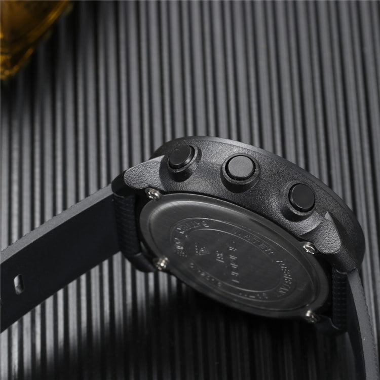 SANDA 361 Fashionable Night Light Sports Children Electronic Watch Multi Functional Personality Night Light Men Waterproof Watch