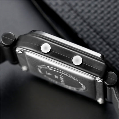 SANDA 388 Fashionable Square Outdoor Sports Leisure Watch Men's And Women's Multi-Functional Waterproof Luminous Electronic Watch