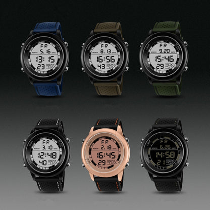 SANDA  411 Multifunctional Wports Watch Male Youth Fashion Model Male Waterproof Student Electronic Watch