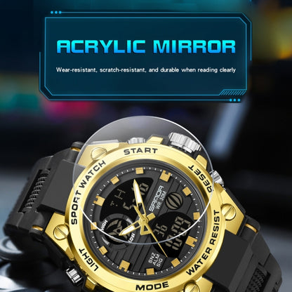 SANDA739  Watch Plate Chao Male Watch Male Student Fashion Trend Multi Functional Digital Waterproof Electronic Meter