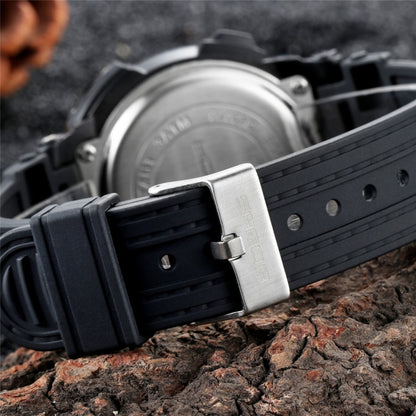 SANDA 775 Watch Male Electronic Watch Adult Middle School Students Youth Multi Functional Sports Water Proof Trend Double Watch