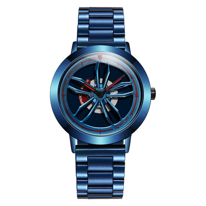 SANDA1009 Watch Man Student Casual Waterproof Steel Band Watch Man