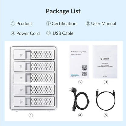 ORICO 9528U3 3.5-Inch External Hard Drive Enclosure
