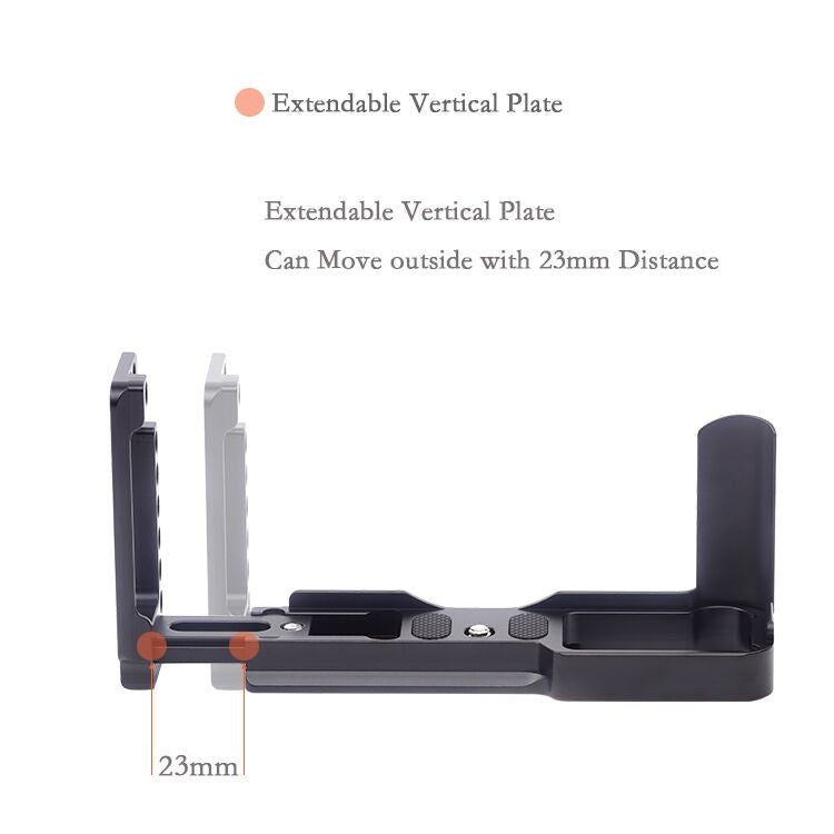Vertical Shoot Quick Release L Plate Bracket Base Holder for FUJIFILM X Pro 3, For FUJIFILM X Pro 3
