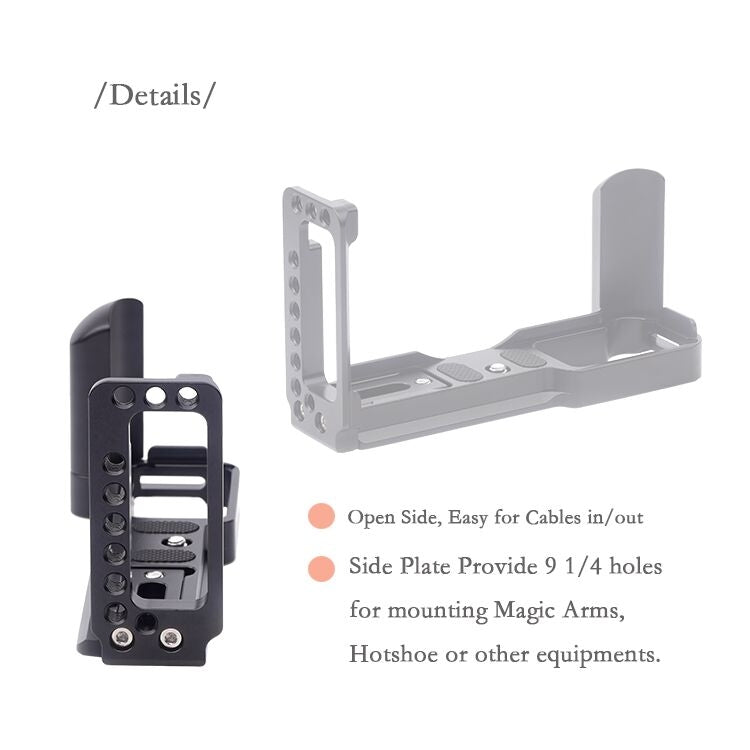 Vertical Shoot Quick Release L Plate Bracket Base Holder for FUJIFILM X Pro 3, For FUJIFILM X Pro 3