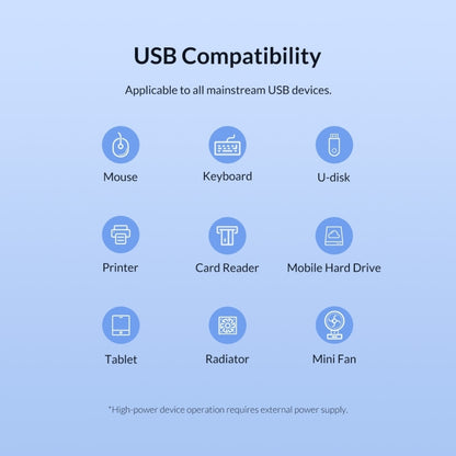 Onten 8102B USB 3.0 to USB 3.0 x 4 Adapter