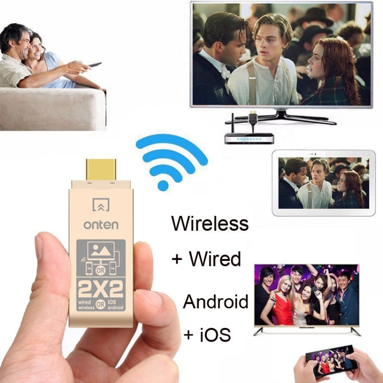 Onten 7573 Adaptador HDMI WIFI