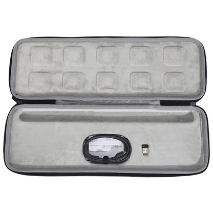 For Logitech MX Keys Advanced Keyboard Travel Home Storage Bag Portable Mouse Box Keyboard Protective Sleeve, For Logitech MX Keys Advanced