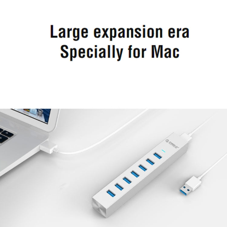 ORICO ASH7-U3 Aluminum Alloy 7 Port USB3.0 HUB