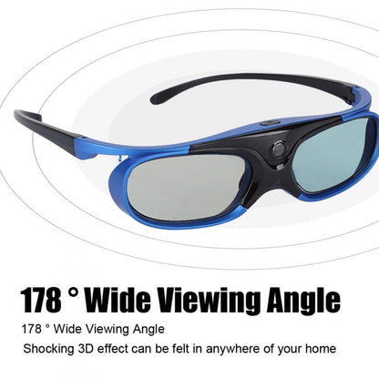 Active Shutter Rechargeable 3D Glasses Support 96HZ/120HZ/144HZ For XGIMI Z4X Z5 H1 JmGo G1 G3 X1 BenQ Acer &amp; DLP LINK Projector