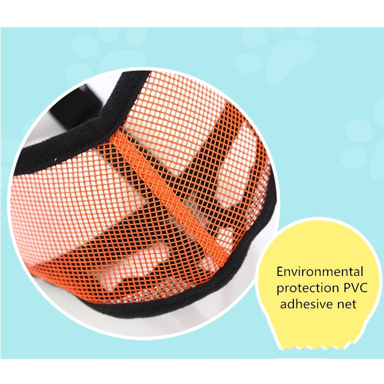 Pet Bulldog Mouth Cover Mask Pet Supplies，Tongue Out Version, XXS, XS, S, M, L