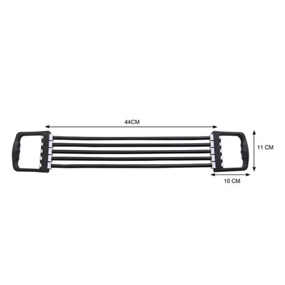 Portable Indoor 5-tube Adjustable Chest Expander Tensioner, 5-tube Tensioner