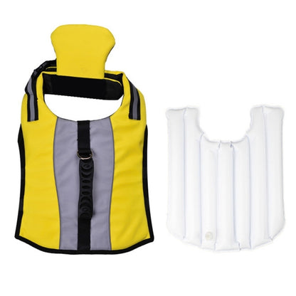 Pet Life Jacket Airbag Inflatable Dog Folding Safety Swimsuit, S, M, L