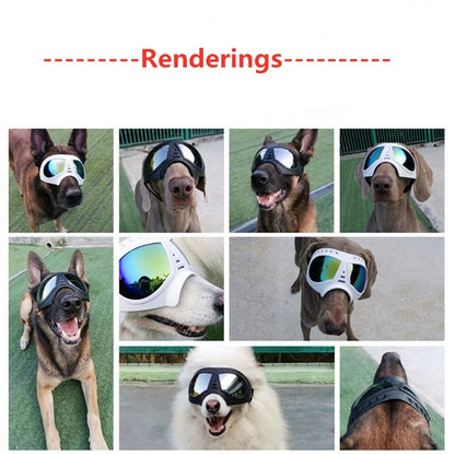 Pet Mask Glasses Waterproof And Snowproof Soft Frame Goggles Dog Supplies Sunglasses