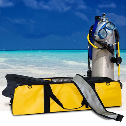 ZONYSUN Shoulder Outdoor Waterproof Bag Diving Long Fins Bag Dry Wet Separation Waterproof Bag, 100x20x24cm