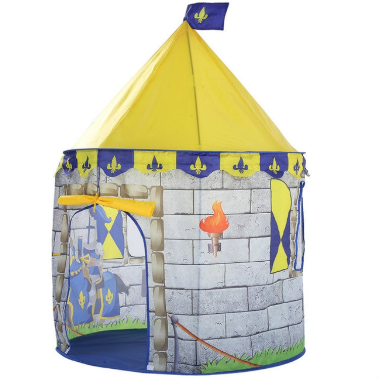 Children Toy House Folding Game Tent, 100x100x135cm Castle