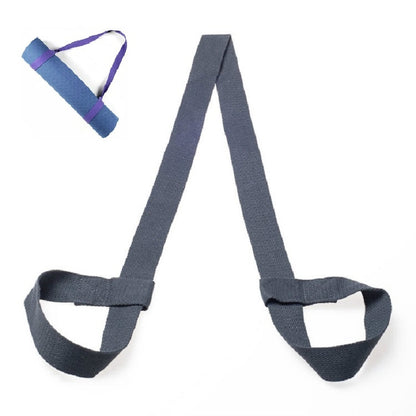 Cotton Rope Yoga Mat Strap Multifunctional Strapping Strap, Black, Orange, Deep Purple, Sky Blue, Navy, Dark Gray, Light Gray, Pink, Rose Red, Scarlet, Light Purple, Black and White, Blue and White, Gray and White, Army Green