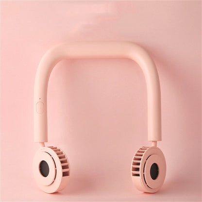 USB Charging Fan Portable Mini Hanging Neck Fan
