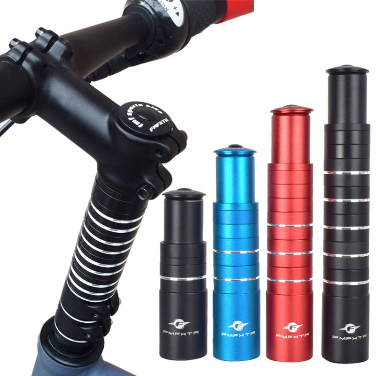 FMFXTR Mountain Bike Handlebar Aluminum Alloy Height Increaser, 8.5cm Black, 8.5cm Red, 8.5cm Blue, 11.4cm Blue, 11.4cm Black, 11.4cm Red, 14.4cm Black, 14.4cm Red, 14.4cm Blue, 17.5cm Black, 17.5cm