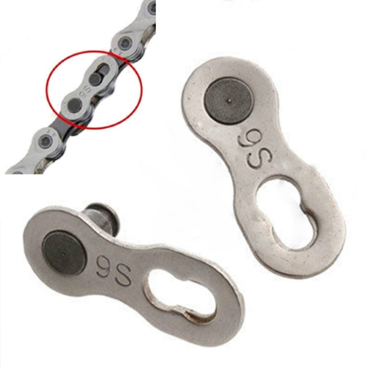 3 Pairs Bicycle Chain Magic Buckle Chain Joint, KM- 9 Speed