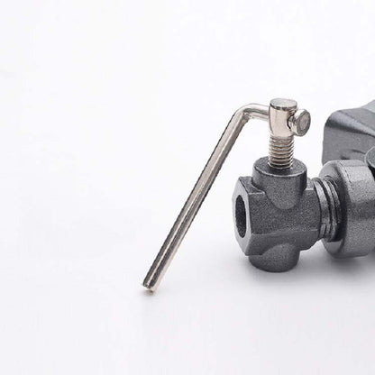 Stainless Steel Fishing Bracket Throwing Rod Sea Rod Hand Rod Fishing Rod Bracket, B Gray