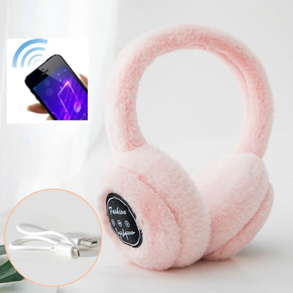 Bluetooth Earmuffs Winter Plush Windproof Men And Women Ear Cover
