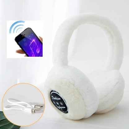 Bluetooth Earmuffs Winter Plush Windproof Men And Women Ear Cover