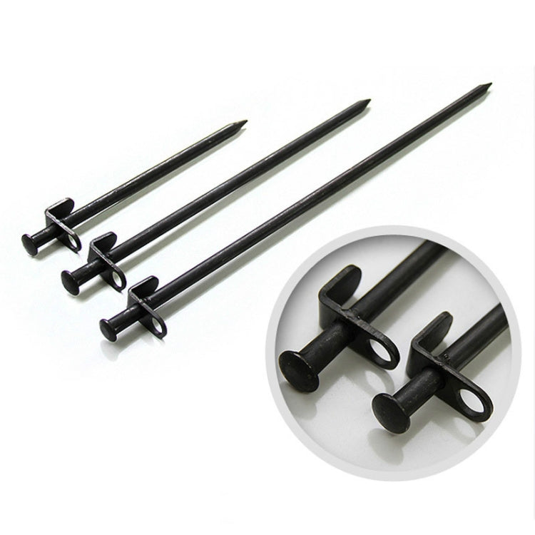 5 PCS Reinforced Long Outdoor Camping Tent Nail Steel Nails, 20cm