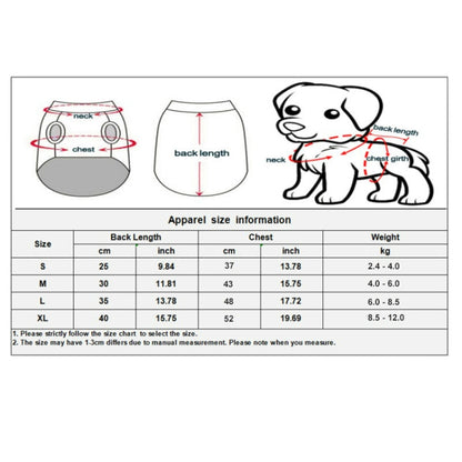 Christmas Pet Clothes Personality Dress Up Pet Clothing, S