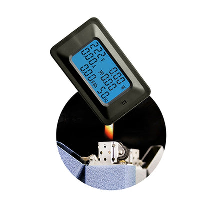 100A Household Multifunctional Watt-hour Meter AC Digital Voltage and Current Meter Power Monitor, 100A