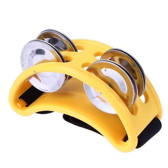 Aluminum Percussion Cajon Foot Bell, Size: 10 x 8 x 4cm