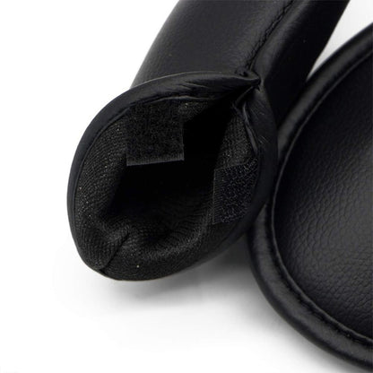 12 in 1 PU Leather Golf Club Cap Set, Black Litchi Texture