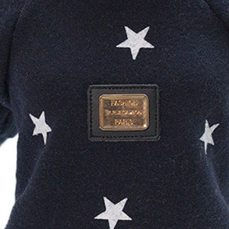 Pet Fall and Winter Five-pointed Star Pattern Sweater Pet Warm Clothes, L, XL, XXL