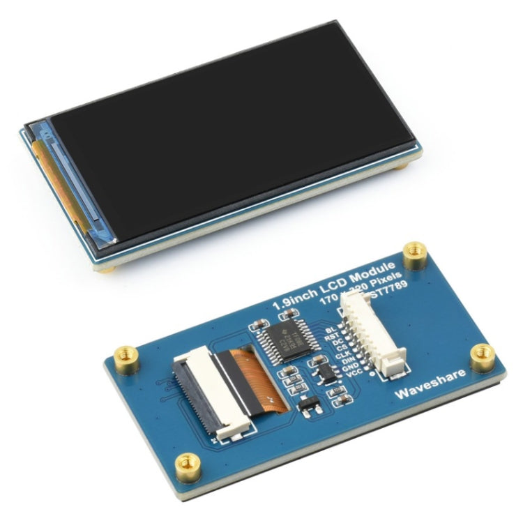 Waveshare 1.9inch 262K Colors 170x320 LCD Display Module for Raspberry Pi Pico, SPI Interface, 23822, 1.9 inch