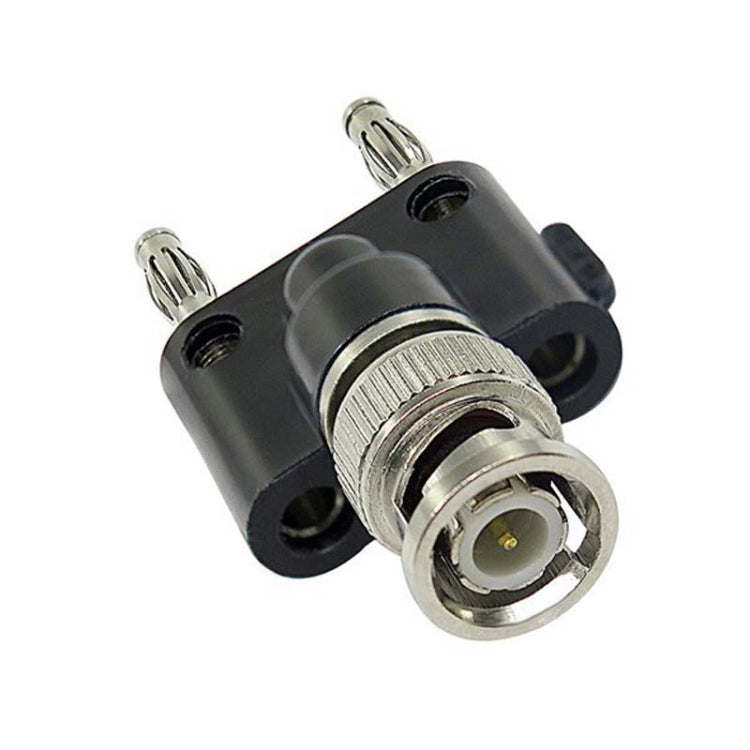 5pcs BNC Female Jack to Dual Banana Female Jack RF Adapter Coaxial Connector, BNC Male to Dual Banana Female