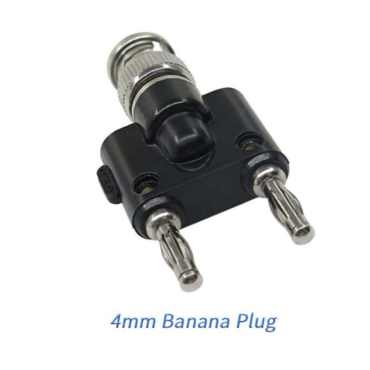 5pcs BNC Female Jack to Dual Banana Female Jack RF Adapter Coaxial Connector, BNC Male to Dual Banana Female