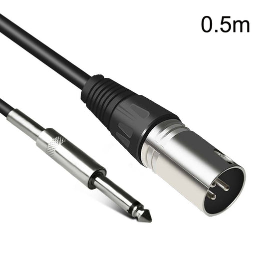 6.35mm Caron Male To XLR 2pin Balance Microphone Audio Cable Mixer Line, 0.5m, 1m, 1.5m, 2m, 3m, 5m, 10m, 15m, 20m, 30m