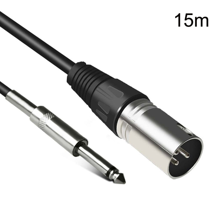 6.35mm Caron Male To XLR 2pin Balance Microphone Audio Cable Mixer Line, 0.5m, 1m, 1.5m, 2m, 3m, 5m, 10m, 15m, 20m, 30m