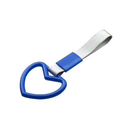 JDM Car Static Belt Decorative Warning Hanging Ring Rear Bumper Warning Ring Car Safety Hand Ring, Heart-Shaped Orange, Heart-Shaped Purple, Heart-Shaped White, Heart-Shaped Black, Heart-Shaped Blue, Heart-Shaped Red, Heart-Shaped Pink, Ring-Shape Red