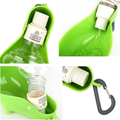 Dogs and Cats Portable Water Feeder Pet Kettle for Going Out, 200ml Rose Red, 200ml Pink, 200ml Blue