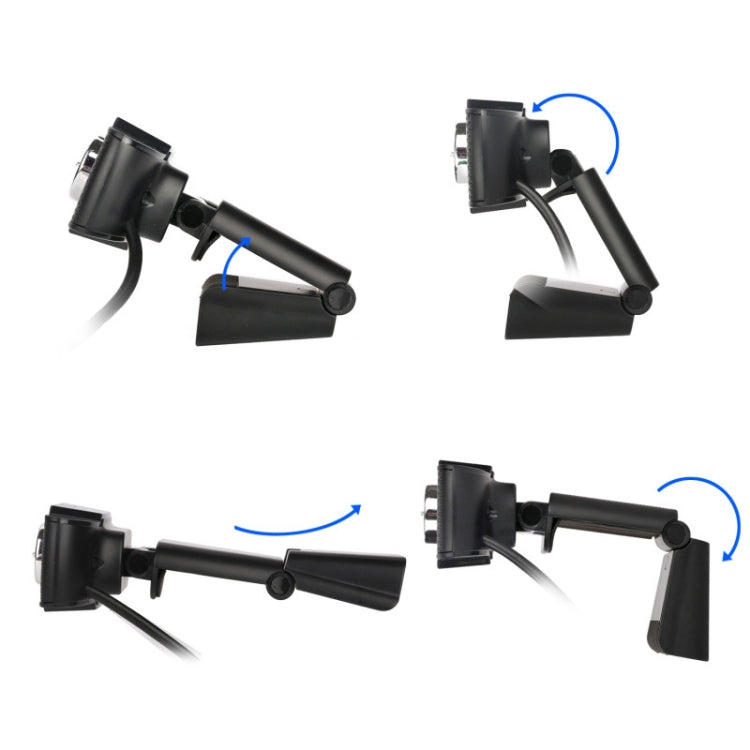 HXSJ USB Webcam HD 300 Megapixel PC Camera with Absorption Microphone, S20