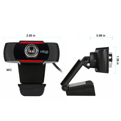 HXSJ USB Webcam HD 300 Megapixel PC Camera with Absorption Microphone, S20