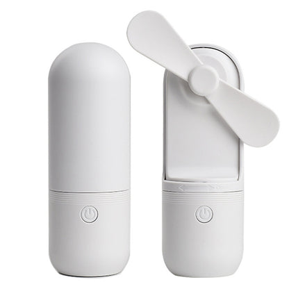USB Charging Handheld Mini Folding Fan Desktop Fan