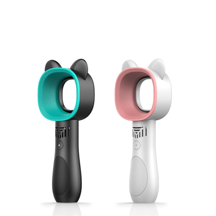 Cartoon Handheld Fan Leafless USB Mini Charging Desktop Portable Fan