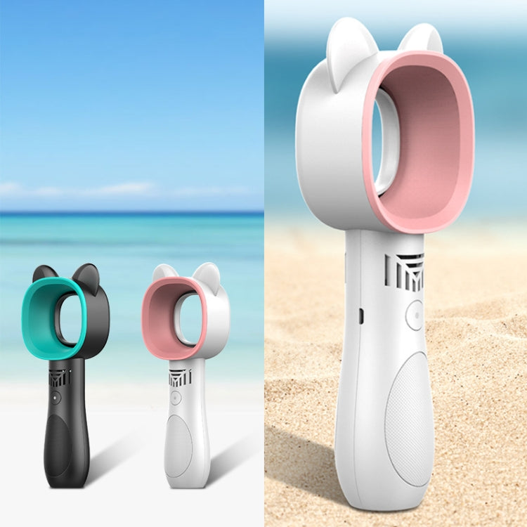 Cartoon Handheld Fan Leafless USB Mini Charging Desktop Portable Fan
