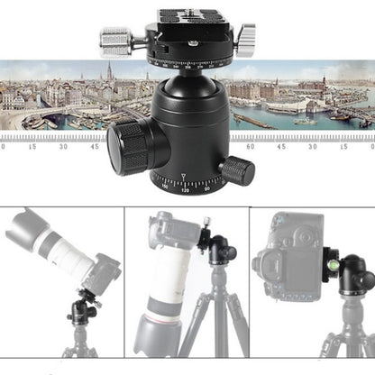 BXIN 720 Degree Panoramic Spherical Gimbal Camera Tripod Professional Spherical Gimbal, 720 Degree Rotation