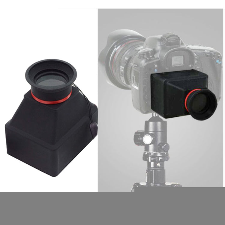 SQ-886 3x SLR Micro Single Screen Magnifying Viewfinder Shading Sun Hood