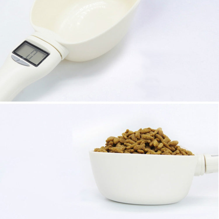 Portable Pet Food Electronic Weighing Measuring Spoon Cat Dog Food Measuring Spoon, Measuring Spoon