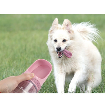 Pet Supplies Dog Cat Outdoor Portable Kettle Drinking Fountain, Gray, Blue, Green, White, Pink